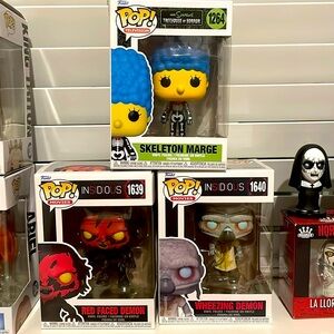 Funko pop insidious and Marge
